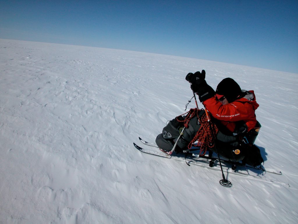 karen darke ski on snow exploring