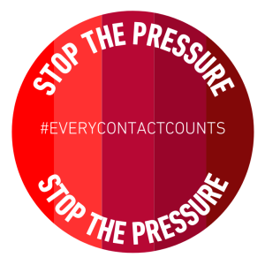 Stop the pressure logo