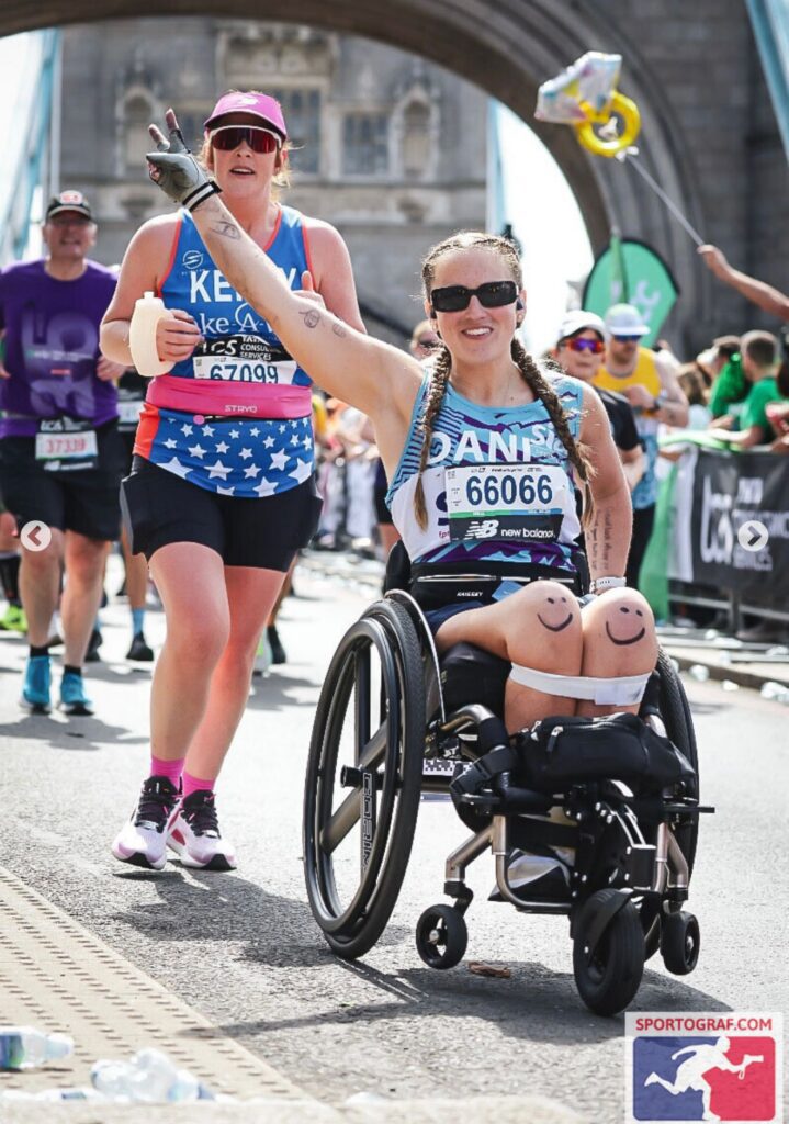 Dani 2026 London Marathon (credit Sportograf)