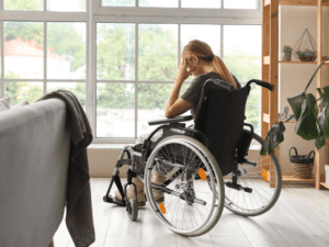 mental health wheelchair user