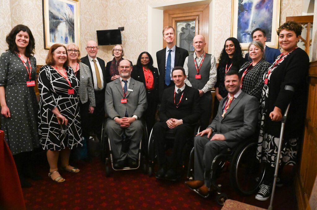SIA Paralysed Bowel Awareness Day group photo