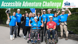 outdoor accessible adventure challenge group photo