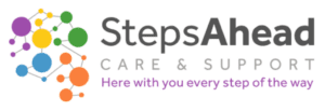 steps ahead care and support logo