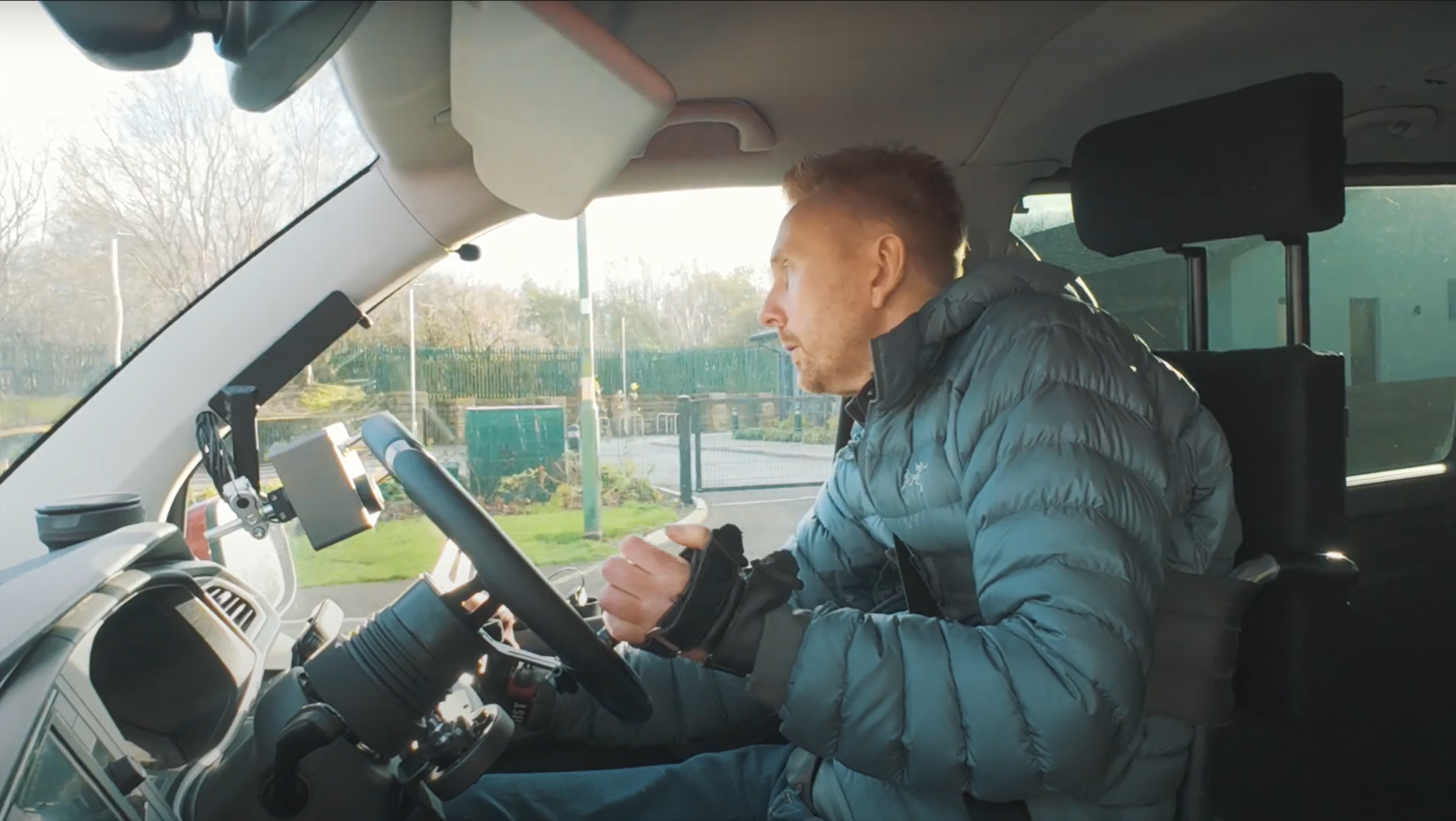 Getting back to driving after spinal cord injury (powered wheelchair)