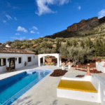 Holiday property with pool