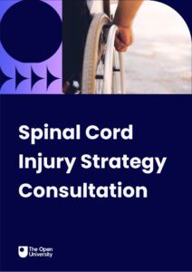 Spinal Cord Injury Strategy Consultation-front cover