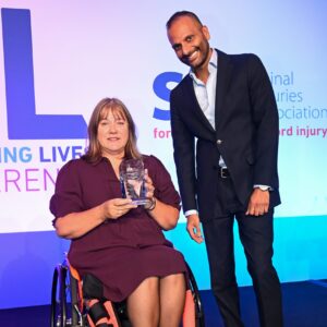 Allison Whitehorn winner of Baroness Massham Award