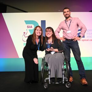 Aspire welfare benefits team - winner of the Outstanding team, Rebuilding Lives Award