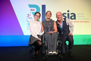 Dani Czernuszka-Watts - winner of Rebuilding Lives Champion of the Year Award