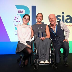 Dani Czernuszka-Watts - winner of Rebuilding Lives Champion of the Year Award