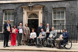 APPG Downing Street petition handover group photo