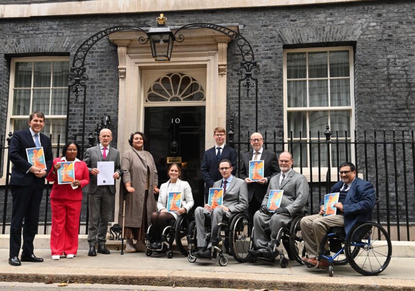 APPG Downing Street petition handover group photo