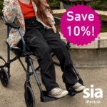 Poster advertising Adapted Trends 10% discount