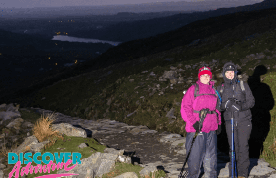 discover adventure snowdon night trek