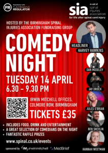 CHARITY Fundraising EVENT - SIA Comedy Night Birmingham 