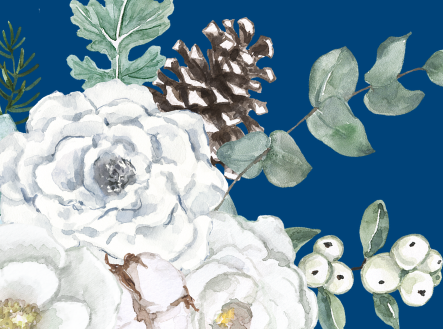Illustration from poster for SIA Christmas Service of remembrance